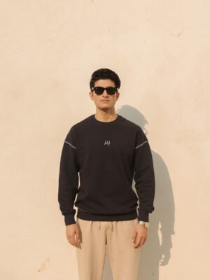 Navy edge sweatshirt ( Premium Edition)